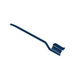tooth brush icon logo