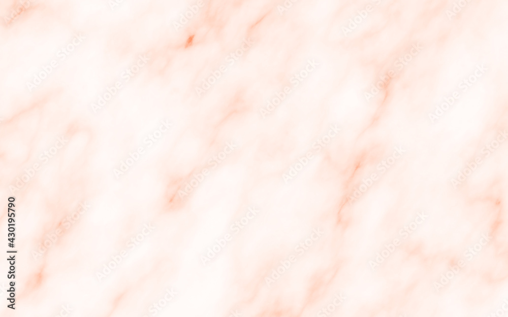 Wall mural Marble white living coral background.