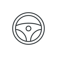 steering wheel icon