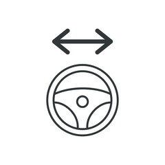 steering wheel icon