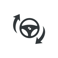 steering wheel icon