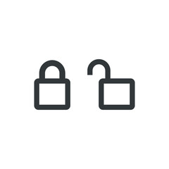 padlock icon security symbol