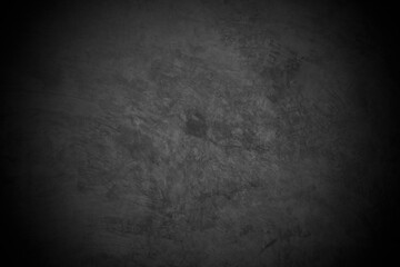 Old wall texture cement dark black gray  background abstract grey color design are light with white gradient background.