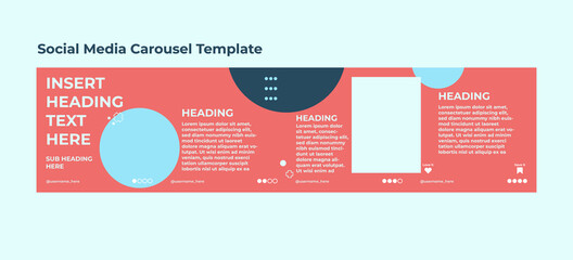 Social Media Carousel Template