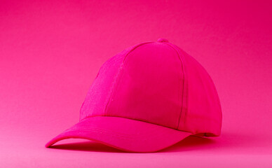 Fashion pink cap