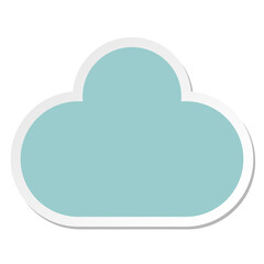 raincloud sticker