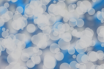 blue bokeh background