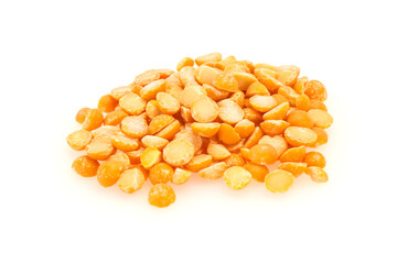 Raw dry peas for cooking