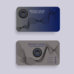 corporate business card template design
