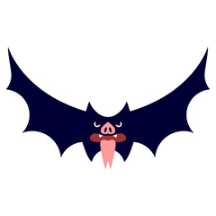 spooky halloween bat