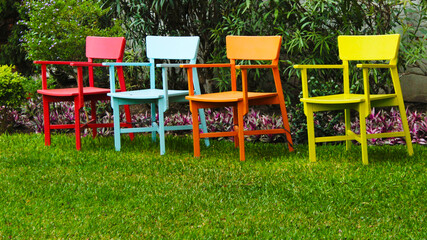 colorful chair