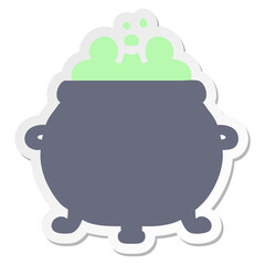 bubbling cauldron sticker