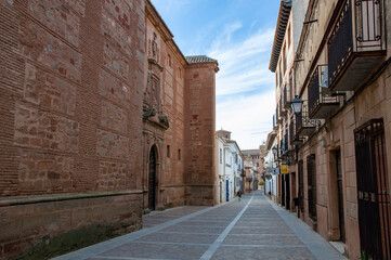 Fototapeta na wymiar Villanueva de los Infantes, Ciudad Real, Castilla la Mancha, España