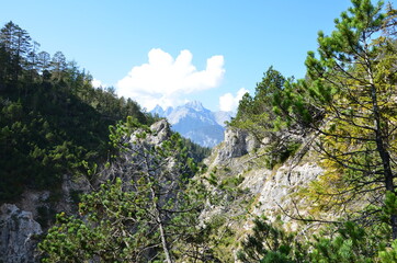 Karwendel Fluss stand up paddeln