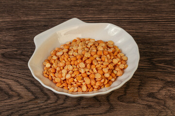 Dry peas for cooking