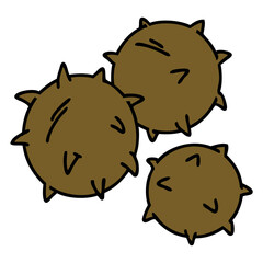 spiked conkers collection