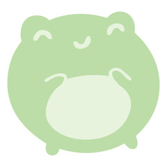 cute cartoon frog