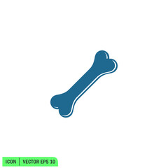 bone icon icon vector illustration logo template