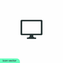 monitor screen icon symbol 