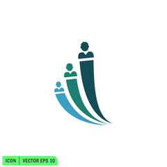 polling icon vector illustration simple design element