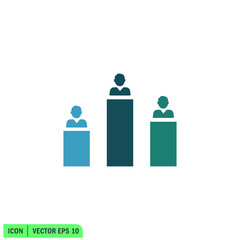 polling icon vector illustration simple design element