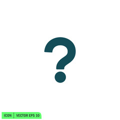 ask icon help symbol icon vector illustration simple design element