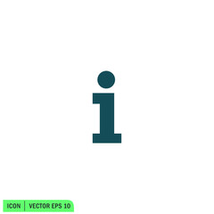 information icon vector illustration simple design element