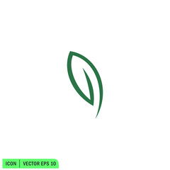 leaf ornamental simple design element