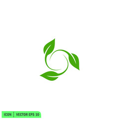 leaf ornamental simple design element