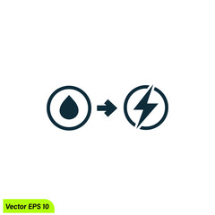 nature energy icon vector illustration