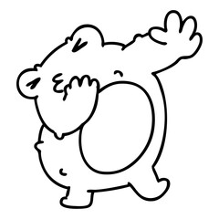 dancing frog pose