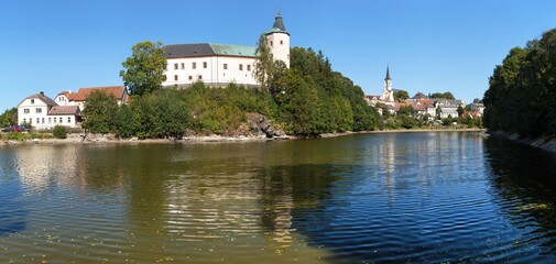 Zirovnice Renaissance and baroque castle Czech Republic