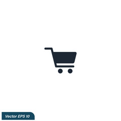 cart shopping icon vector illustration simple design element