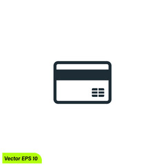 credit card vector illustration simple design element