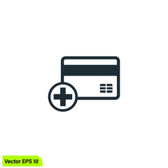 credit card vector illustration simple design element