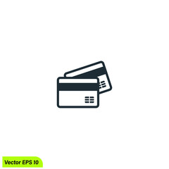 credit card vector illustration simple design element