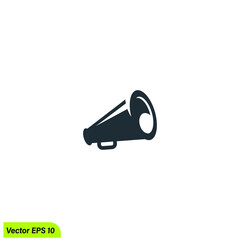 megaphone icon vector illustration simple design element
