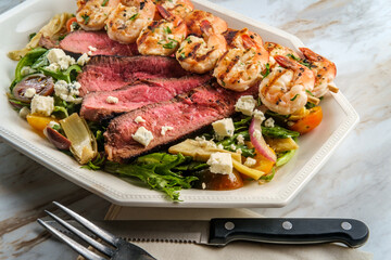 Surf and Turf Salad