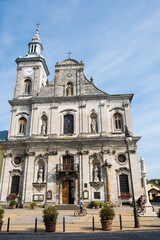 Obraz premium View to Church of Assumption of Blessed Virgin Mary
