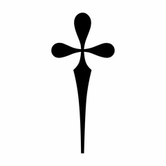 Dagger sign icon