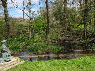 Das Dorf Darfeld in den Baumbergen