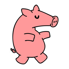 long snout pig