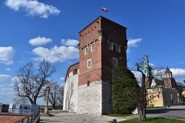 Wawel castle, monuments, city in Poland, UNESCO site, Krakow, historic old town,