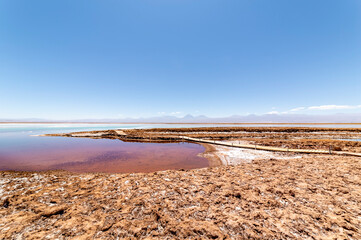 Tebinquinche lagoon, Salar de Atacama, Chile