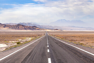 Route 23, a scenic road in the north of Chile