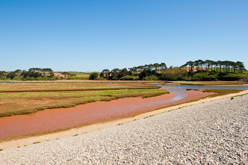 Budleigh Salterton Beach, Devon, England