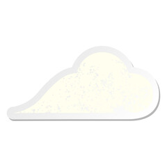 cloud grunge sticker