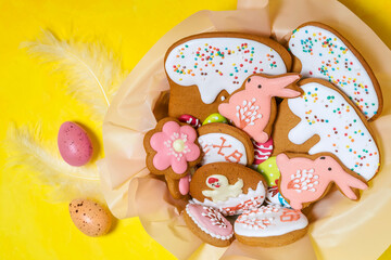 Easter gingerbread set, Orthodox Easter treat