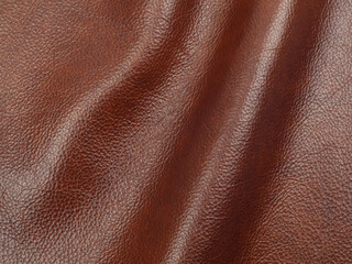 Brown cattle leather texture background