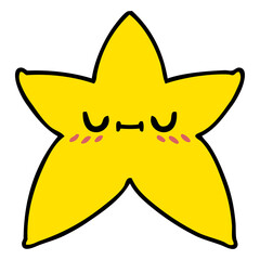 content peaceful star